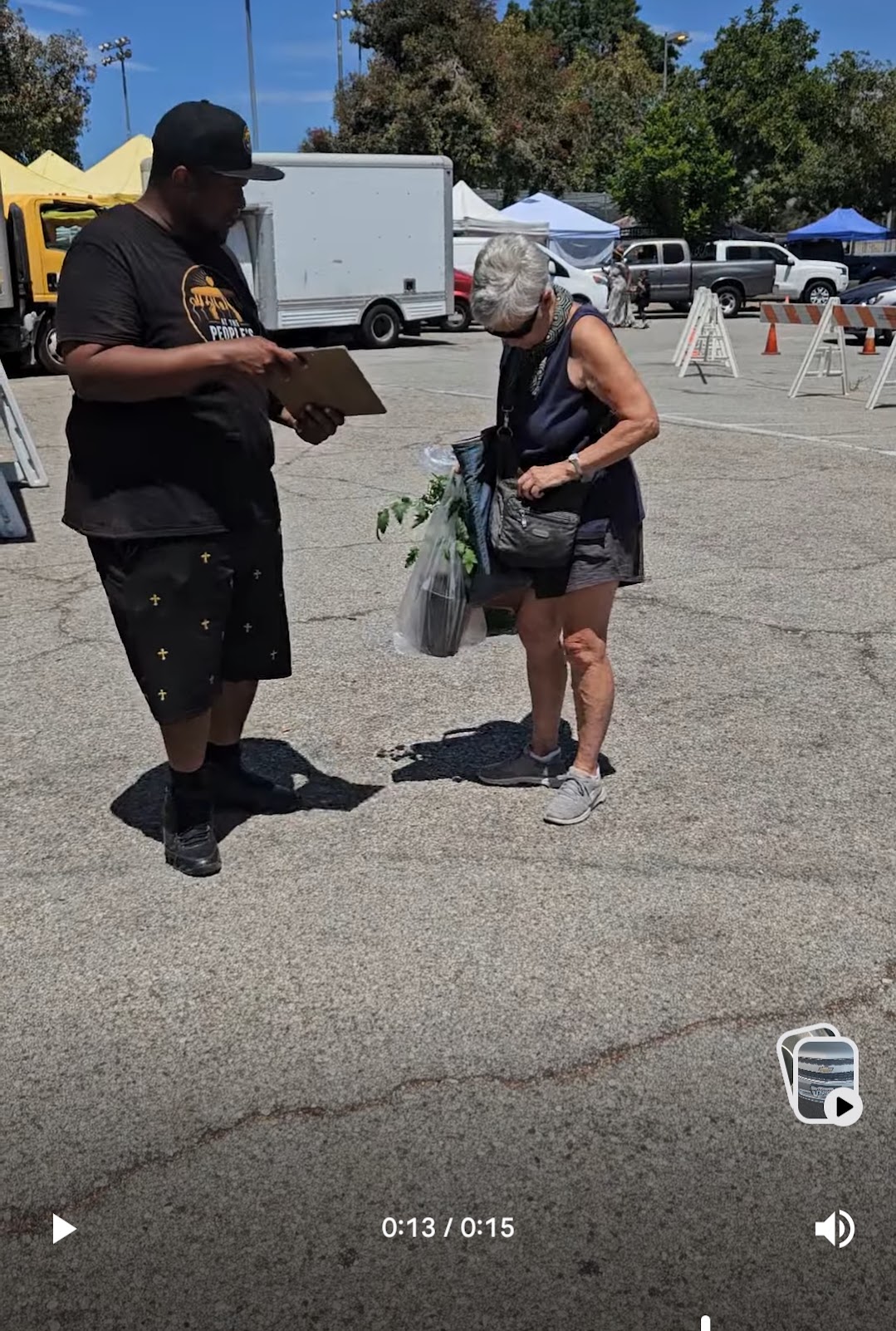 At The People's Table outreach and community work in Los Angeles